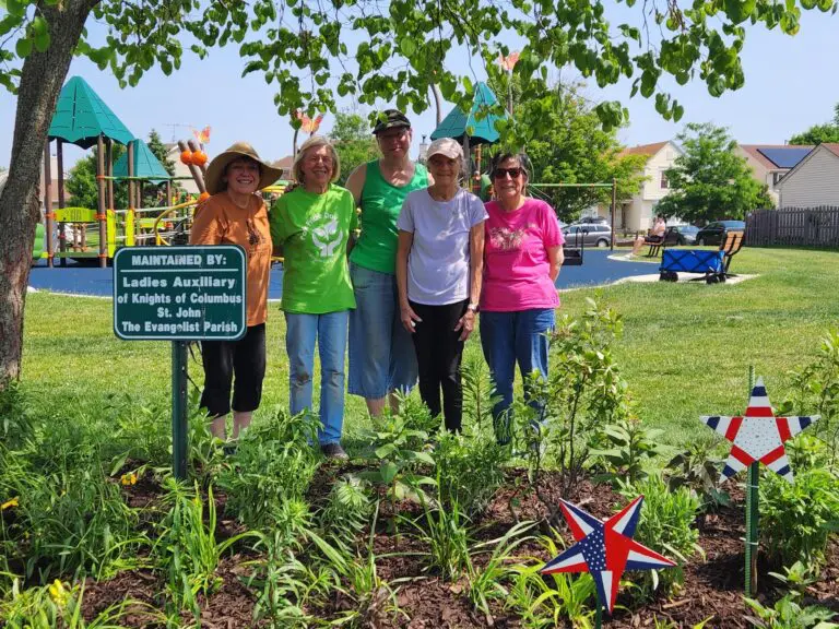 Local Women’s Group Plants Garden at Butterfly Park